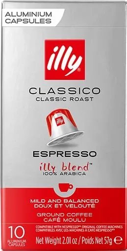 Кофе в капсулах illy Classico Espresso 100% Арабика 10 шт (8003753158556)